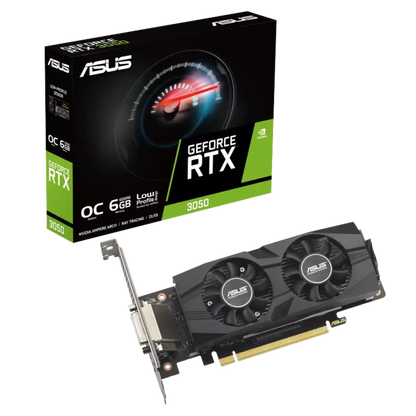 ASUS GeForce RTX 3050 LP BRK OC Edition 6GB GDDR6 Graphics Card