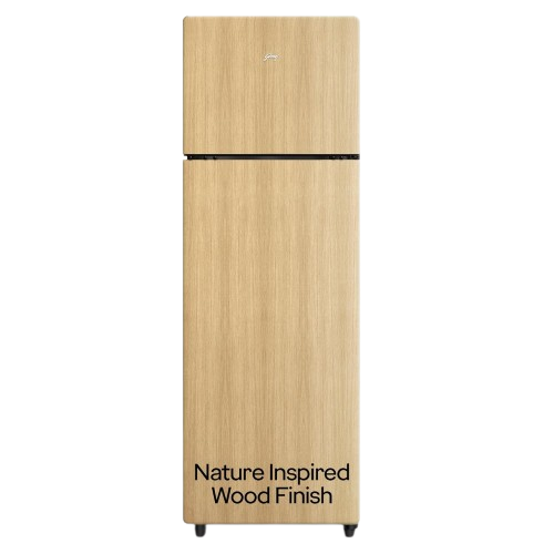 Godrej 272 L 2 Star Wood Finish, 30 Days Farm Freshness, Frost Free Inverter Double Door Refrigerator (2024 Model, RT EONVOGUE 310B RI OK WD, Oak Wood)