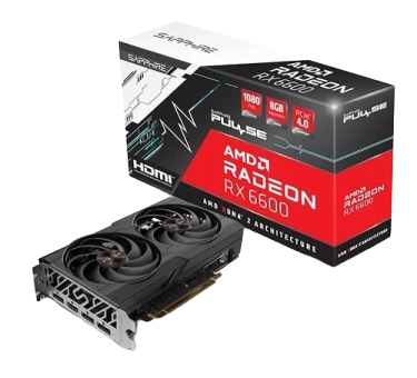 सफायर RX 6600 PULSE 8GB गेमिंग ग्राफिक्स कार्ड (11310-01-20G)