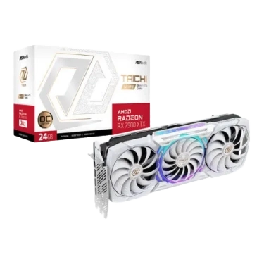 ASRock RX 7900 XTX ताइची व्हाइट OC 24GB ग्राफिक्स कार्ड