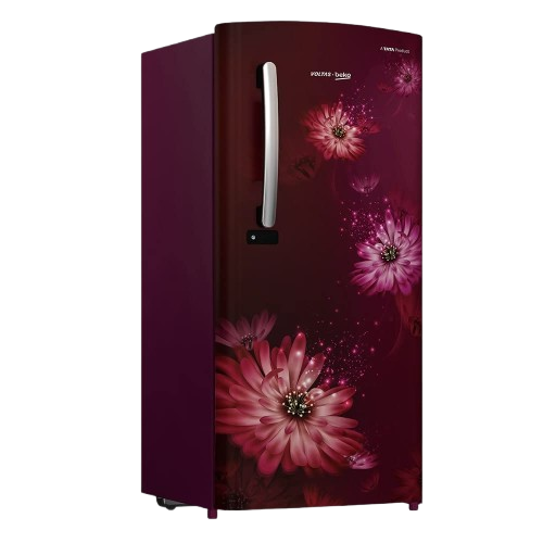 Voltas Beko 175 L 1 Star Direct Cool Single Door Refrigerator 2023 Model (PEONY BLUE, RDC208E/S0PBE0M0000GD)