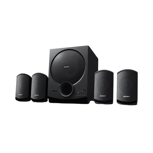 Sony New SA-D40M2 4.1ch Home Theatre Speaker with 100w Power Output and Powerful Subwoofer (Bluetooth, USB, AUX, Remote Control)