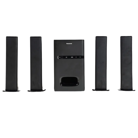 Panasonic SC-HT480GW-K 100W 4.1 Channel Auxiliary, USB, Micro USB Soundbar (Black)