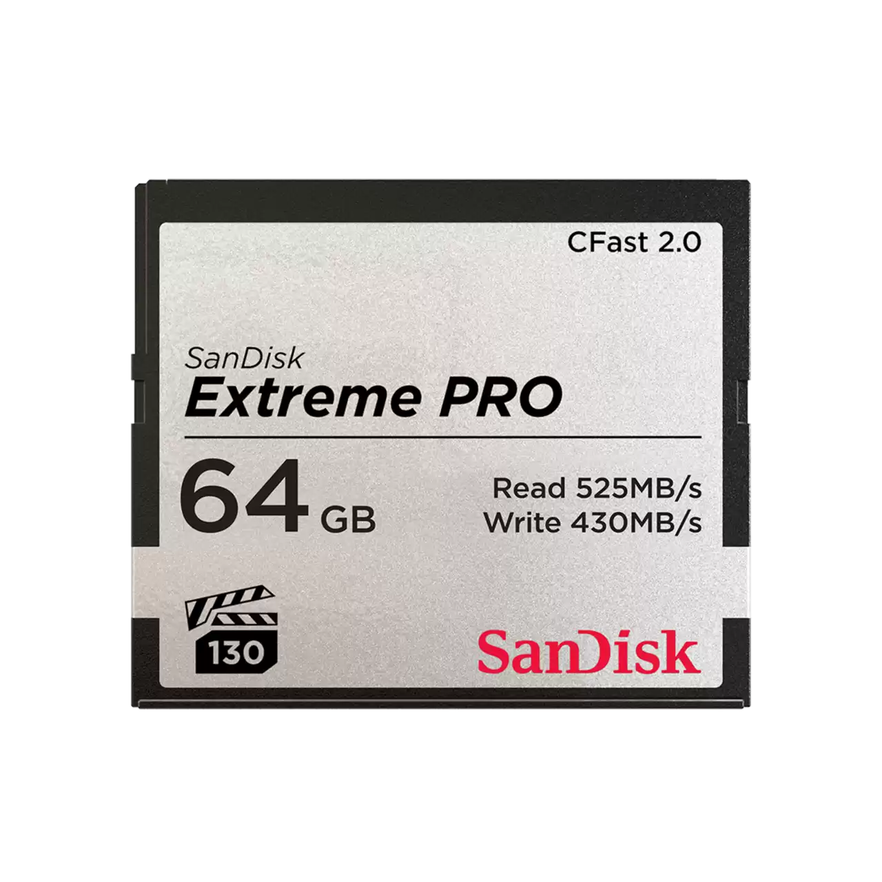SanDisk Extreme PRO CFast 2.0 Memory Card 64GB - SDCFSP-064G-G46D