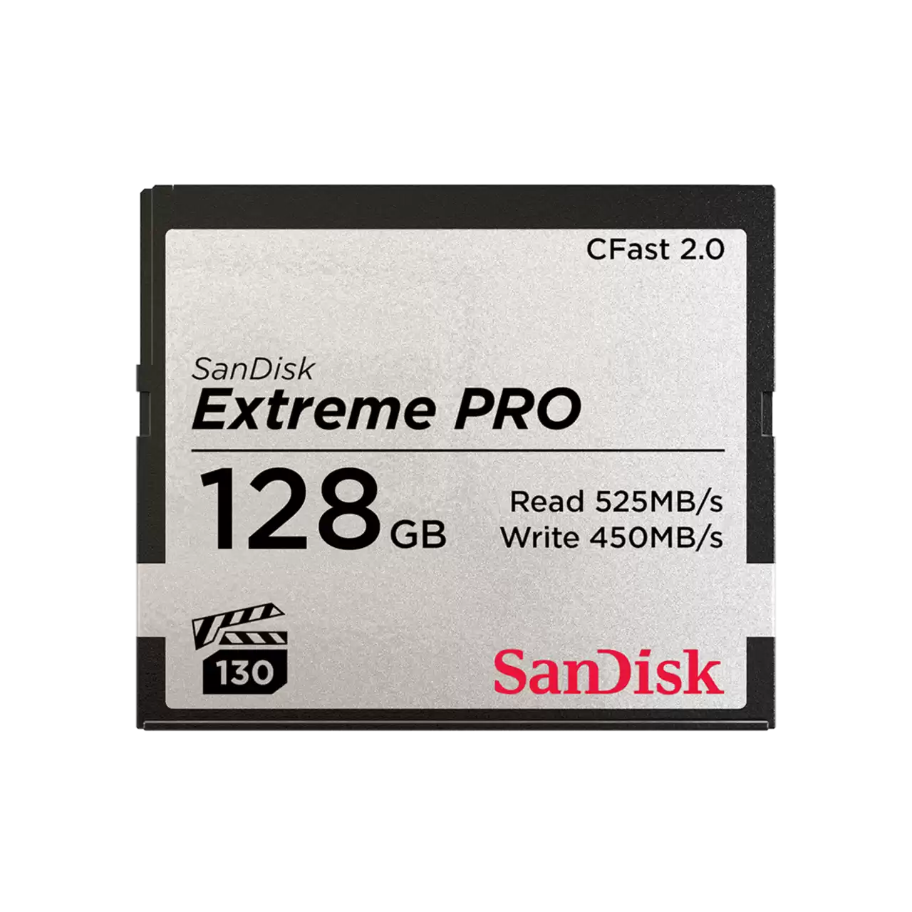 SanDisk Extreme PRO CFast 2.0 Memory Card 128GB - SDCFSP-128G-G46D