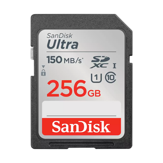 SanDisk Ultra SDHC UHS-I card and SDXC UHS-I card 256GB - SDSDUNC-256G-GN6IN