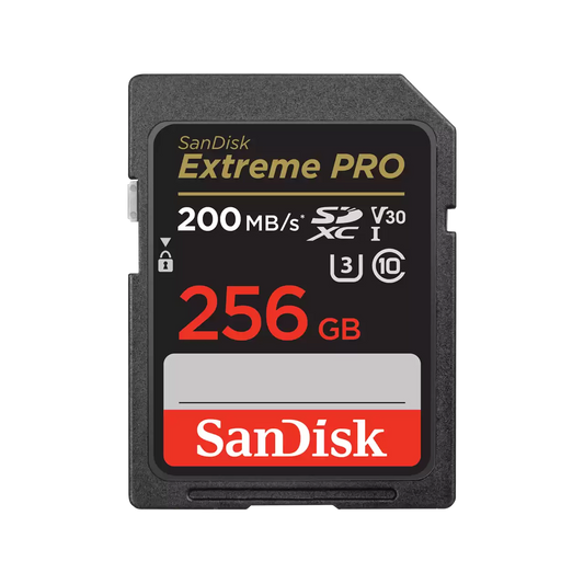 SanDisk Extreme PRO SDHC And SDXC UHS-I Card - 256GB SDSDXXD-256G-GN4IN