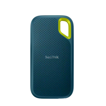 SanDisk Extreme E61 Monterey 2TB Portable SSD | USB 3.2 Gen 2 | Up to 1050MB/s Read | Up to 1000MB/s Write | IP65 Water & Dust Resistant | 3m Drop Protection