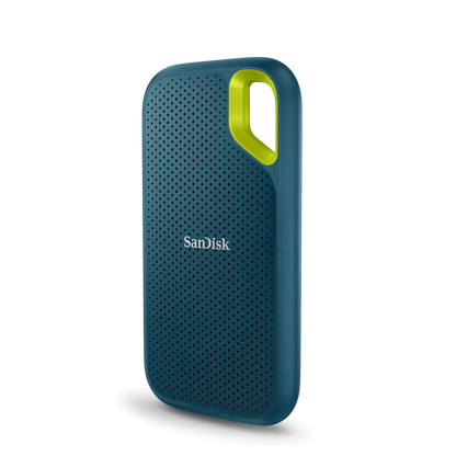 SanDisk Extreme E61 Monterey 2TB Portable SSD | USB 3.2 Gen 2 | Up to 1050MB/s Read | Up to 1000MB/s Write | IP65 Water & Dust Resistant | 3m Drop Protection
