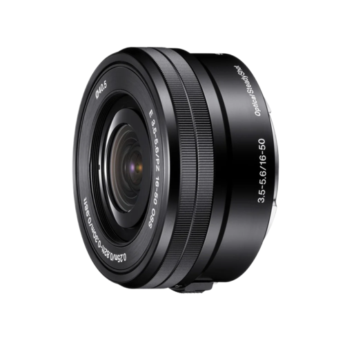 Sony E PZ 16-50 mm F3.5-5.6 OSS (SELP1650) E-Mount APS-C, Standard Zoom Lens