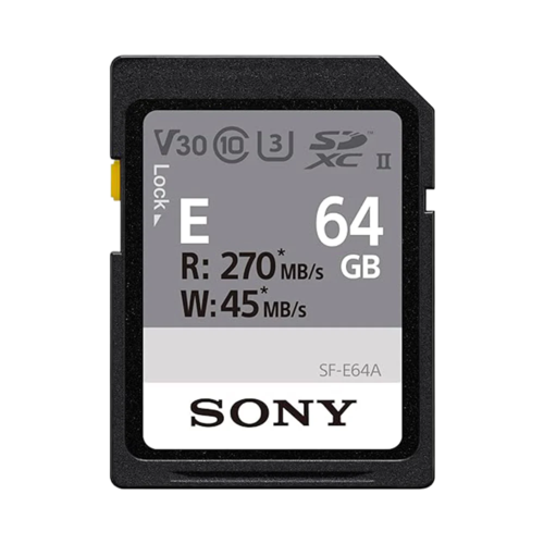 SF-E Series UHS-II SD 64GB Memory Card