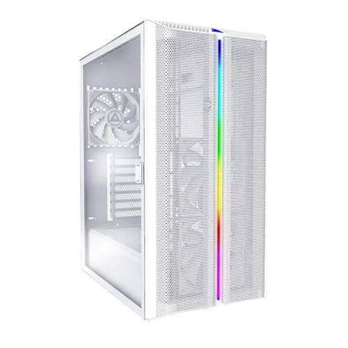 Montech Sky One Lite Mesh ARGB (ATX) Mid Tower Cabinet (Frost White)