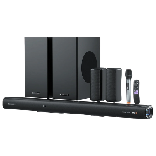 Zebronics Juke Bar 9900 Soundbar 5.2.4 Ch, Dolby Atmos, DTS X