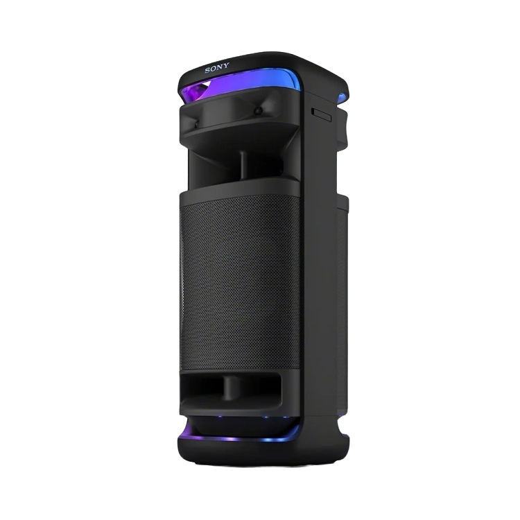 Sony ULT Tower 10 Party Speaker with ULT button(2 Modes) for Massive Bass and Powerful Sound, 360 Sound & Party Lights,Wireless Mic for Karaoke,Bluetooth,Touch Panel,IP64, TV Sound Booster,Wheels
