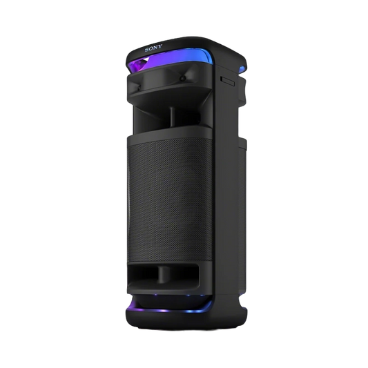 Sony ULT Tower 10 Party Speaker with ULT button(2 Modes) for Massive Bass and Powerful Sound, 360 Sound & Party Lights,Wireless Mic for Karaoke,Bluetooth,Touch Panel,IP64, TV Sound Booster,Wheels