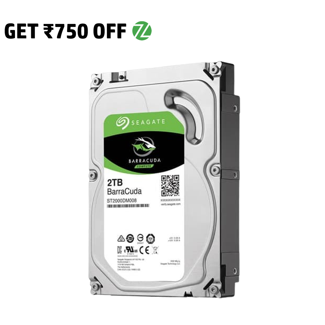 Seagate 2TB Barracuda 7200 RPM Desktop Internal Hard Drive