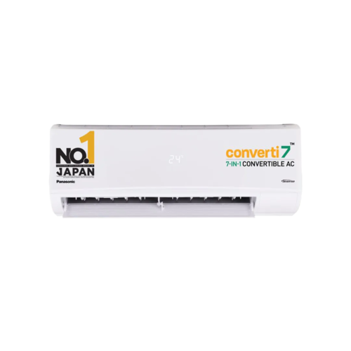 Panasonic 1.0 Ton 3 Star Inverter Split AC (Powerful Mode, Copper Condenser, 7in1 Convertible, 2-Way Swing, PM 0.1 Filter, CS/CU-SU12AKY3T, 2025 Model, White)