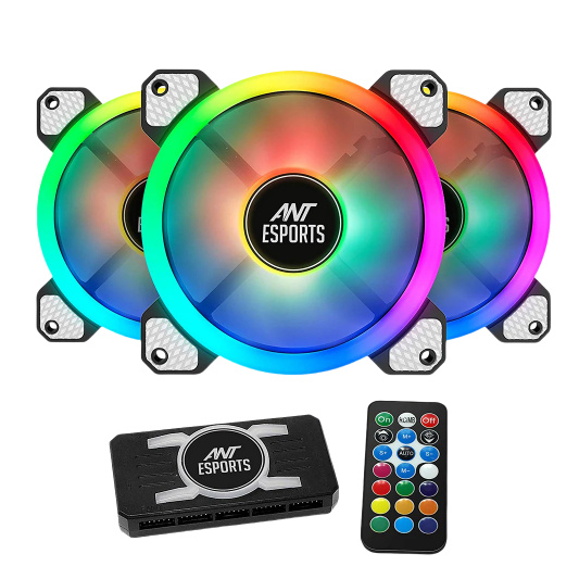 Ant Esports Superflow 120 Kit ARGB (Triple Pack)