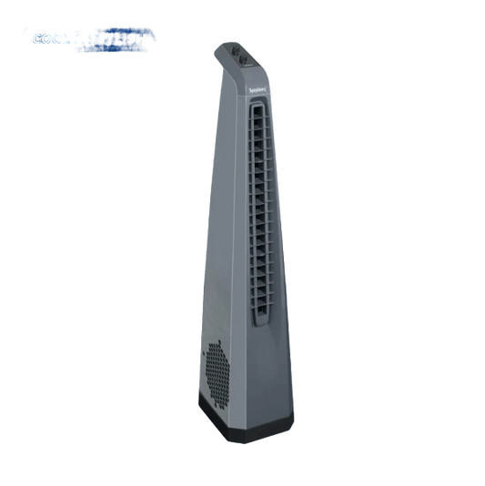 Symphony Surround Bladeless Tower Fan with Knob Control Grey 70 Customer reviews
