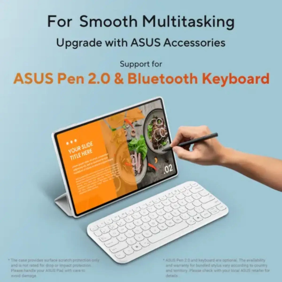 ASUS Pad T3201 T3201M5A-TL005DW 12.2" 2.8K OLED Tablet | MediaTek Dimensity 8300 | 8GB RAM | 256GB | Wi-Fi