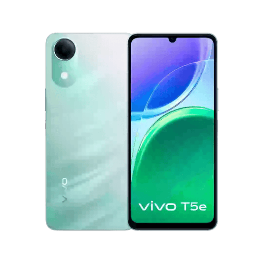 vivo T5e 4GB+64GB Aero Blue | 5G Smartphone | 6.77" 120Hz AMOLED Display | 7000mAh Battery | 44W FlashCharge | 50MP Camera | 8MP Front Camera