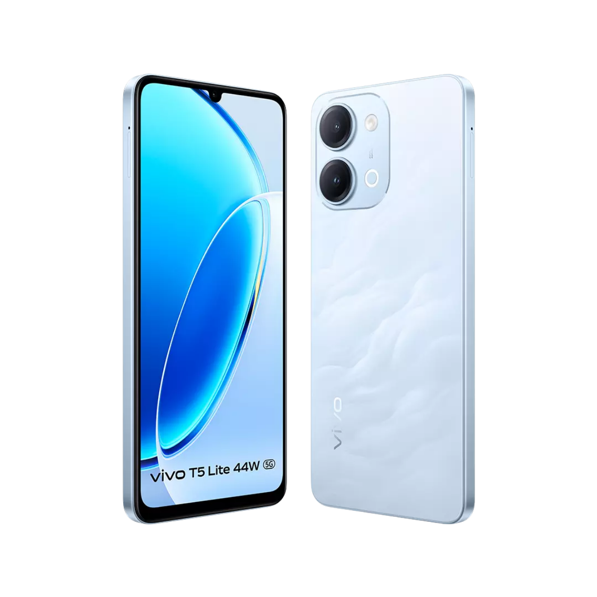 Vivo T5 Lite 44W 5G 4GB+128GB Wave Blue | 120Hz Display | 6500mAh Battery | 44W FlashCharge