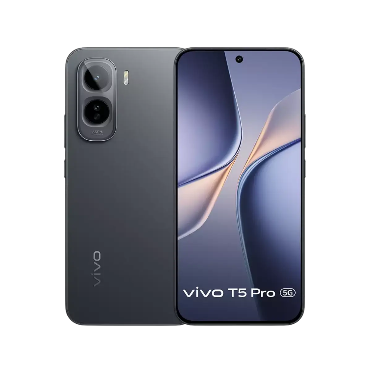 vivo T5 Pro 5G 8GB+128GB Cosmic Black | Snapdragon 7s Gen 4 | 6.83" 1.5K AMOLED | 9020mAh Battery | 90W FlashCharge