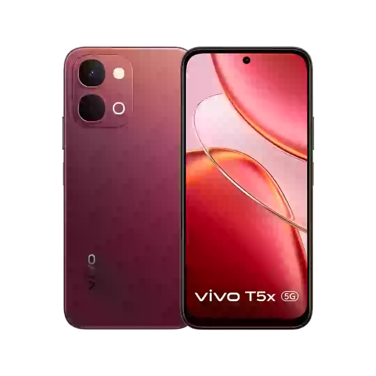 vivo T5x 5G 8GB+256GB | MediaTek Dimensity 7400-Turbo | 7200mAh | Fusion Red