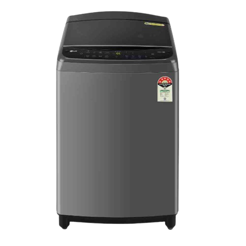 LG 8Kg టాప్ లోడ్ వాషింగ్ మెషిన్, AI డైరెక్ట్ డ్రైవ్™, ఇన్-బిల్ట్ హీటర్, మిడిల్ బ్లాక్