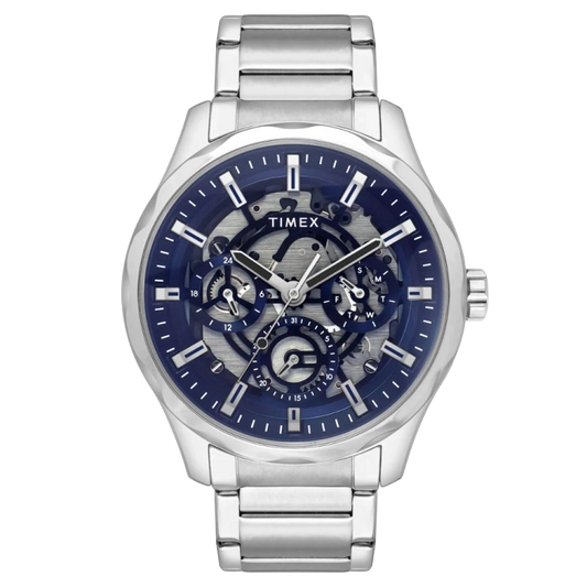 Timex Men Blue Round Dial Analog Watch - TW0TG7627