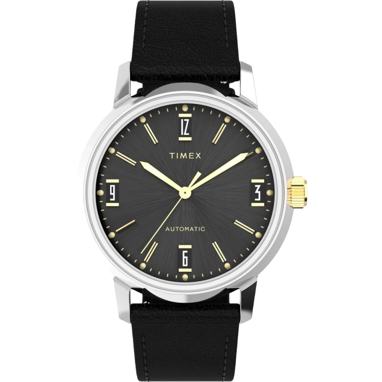 Timex Marlin Automatic 40mm Leather Strap Watch