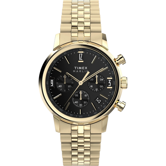 TIMEX Marlin Men Black Round Dial Analog Watch - TW2W59900UJ