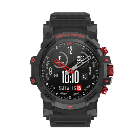 Timex iConnect Go 1.38"(3.50 cm) Display with Functional Crown and BT Calling Smartwatch For Unisex - TWIXW800T