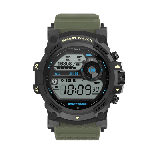 Timex iConnect Go 1.38"(3.50 cm) Display with Functional Crown and BT Calling Smartwatch For Unisex - TWIXW801T