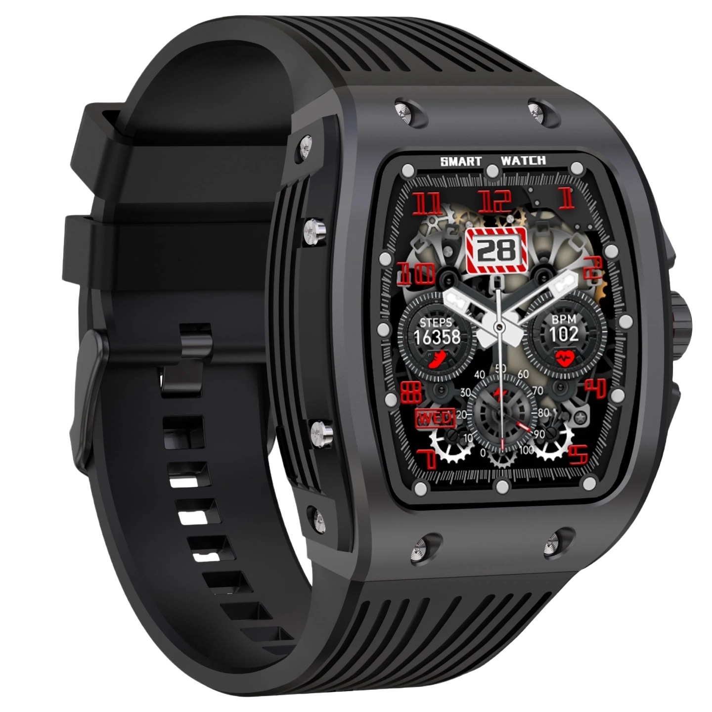 Timex Smart Coregen 1.76" (4.47 cm) Display with Functional Crown and BT Calling Smartwatch For Unisex - TWTXW900T