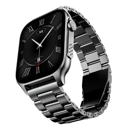 boAt Ultima Ember Smartwatch with 1.96" AMOLED Display, Cloud Watch Faces, Functional Crown, BT Calling