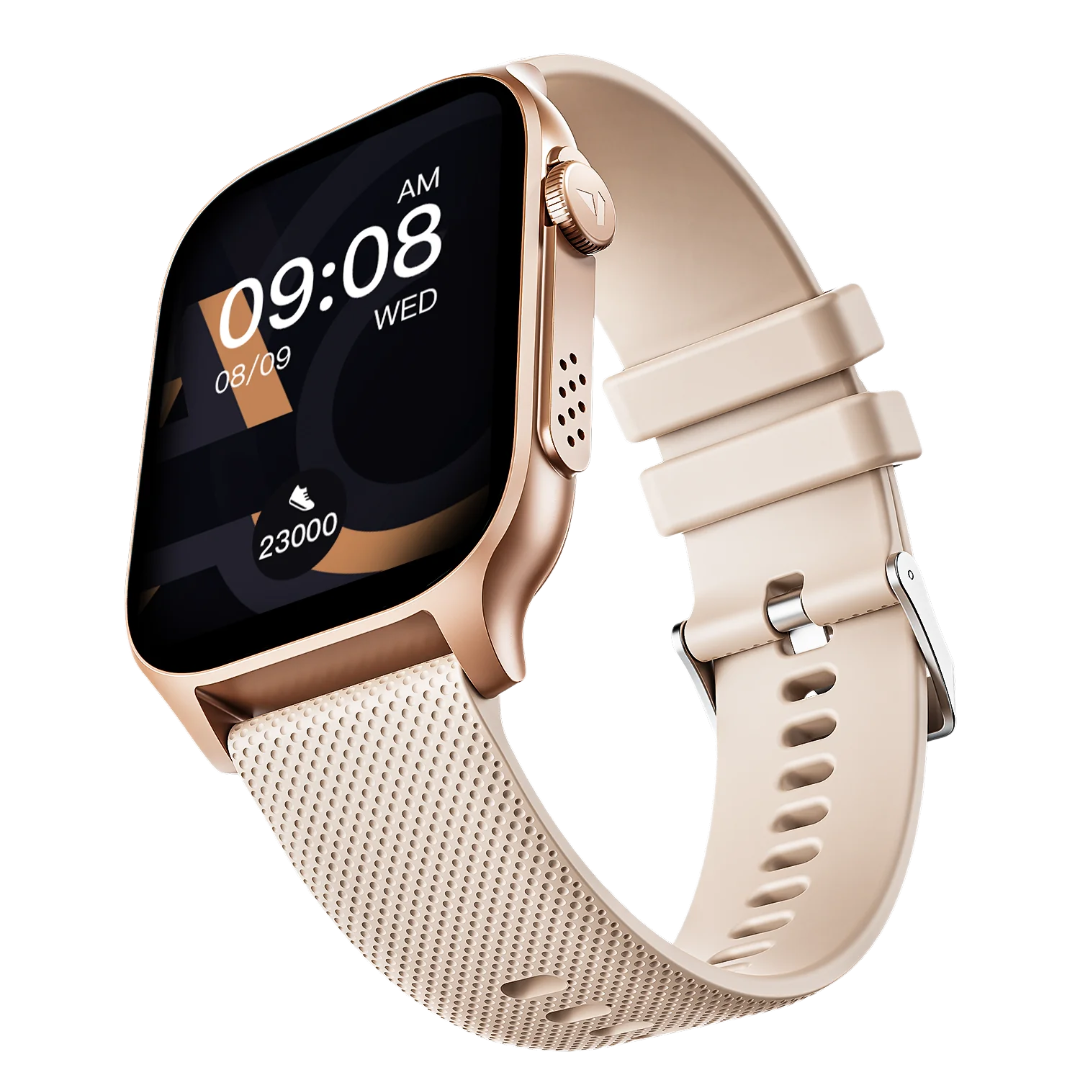 boAt Ultima Ember Smartwatch with 1.96" AMOLED Display, Cloud Watch Faces, Functional Crown, BT Calling