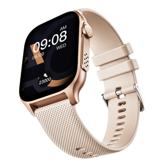 boAt Ultima Ember Smartwatch with 1.96" AMOLED Display, Cloud Watch Faces, Functional Crown, BT Calling