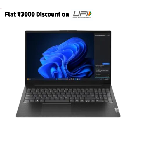 Lenovo V15 - Intel Core 3 100U 8GB RAM 512 SSD 15.6"FHD Intel Graphics Windows11 MS Office - 83HFA0APIG