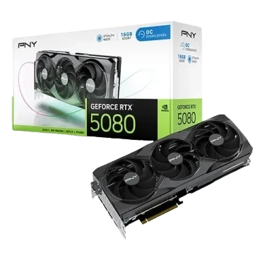 PNY RTX 5080 OC 16GB GDDR7 Graphics Card