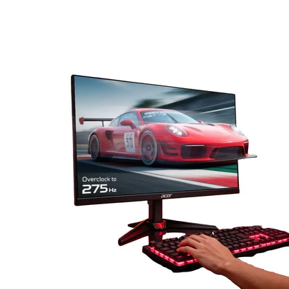 Acer Nitro VG270U Z2 27-inch Gaming Monitor | QHD 2560 × 1440 IPS Display | Up to 275Hz Overclocked Refresh Rate | 0.5ms GTG | HDR10 | 90% DCI-P3 Colour Gamut | 2 × HDMI 2.1 | DisplayPort 1.4 | Dual 2W Speakers | Black