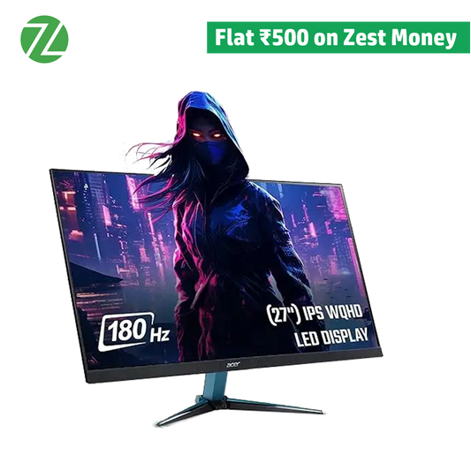Acer Nitro Vg271U M3 27 Inch IPS Wqhd 2560X1440 Pixels Gaming Backlight Led LCD Monitor|180Hz Refresh Rate|0.5 Ms Response | 2X Hdmi,1X Dp | Eye Care