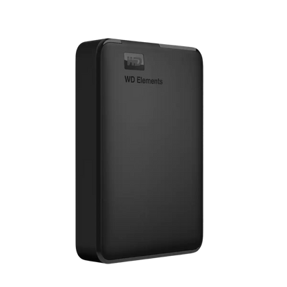 WD Elements Portable 4TB External HDD | USB 3.2 Gen 1 | USB 3.0 | Portable Storage | Black | Windows Compatible