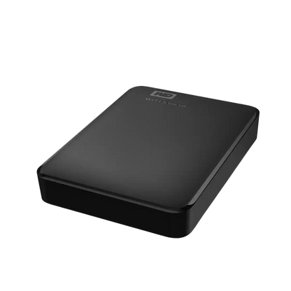 WD Elements Portable 4TB External HDD | USB 3.2 Gen 1 | USB 3.0 | Portable Storage | Black | Windows Compatible