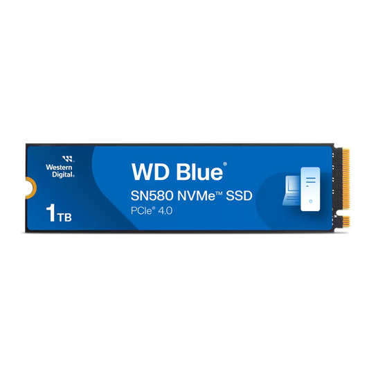 वेस्टर्न डिजिटल ब्लू SN580 1TB M.2 NVMe Gen4 इंटरनल SSD - WDS250G3B0E