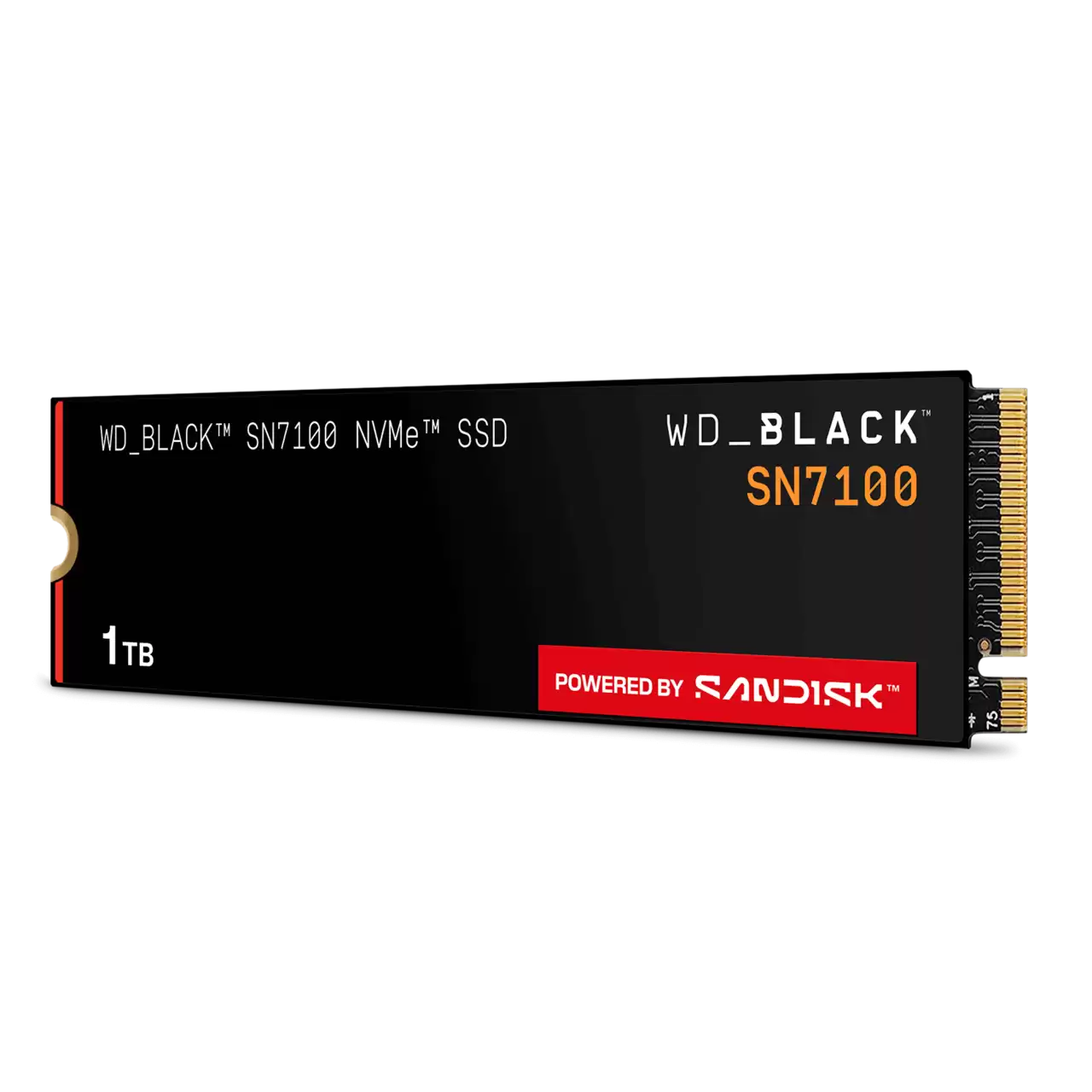 WD Black SN7100 NVMe 1TB Gen4 SSD - WDS100T4X0E