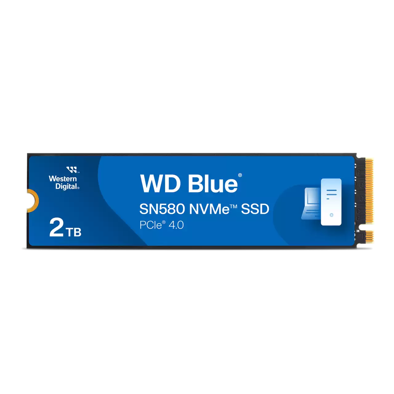 वेस्टर्न डिजिटल ब्लू SN580 2TB M.2 NVMe Gen4 इंटरनल SSD - WDS200T3B0E