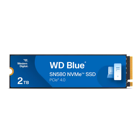 वेस्टर्न डिजिटल ब्लू SN580 2TB M.2 NVMe Gen4 इंटरनल SSD - WDS200T3B0E