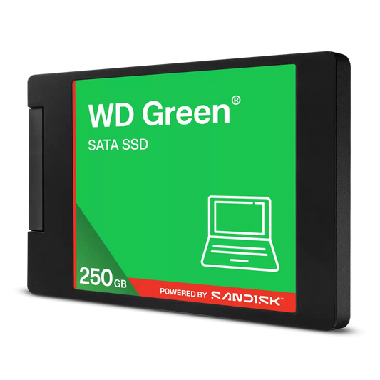 WD Green SATA SSD 2.5"/7mm cased - 250GB 2.5-Inch WDS250G5G0A-00CPT0