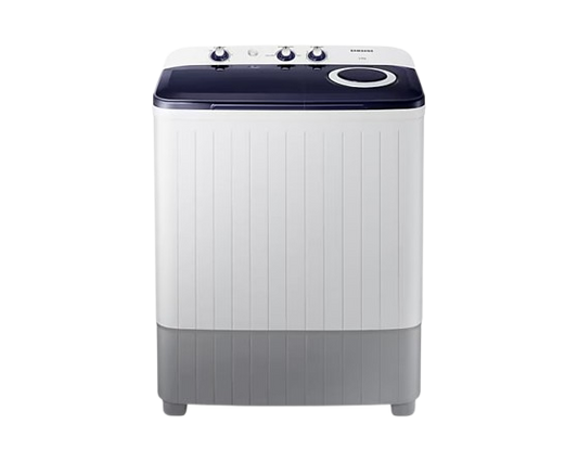 సామ్‌సంగ్ 6.5 కిలోల సెమీ ఆటోమేటిక్ వాషింగ్ మెషిన్‌తో డబుల్ స్టార్మ్ పల్సేటర్, WT65R2000HL